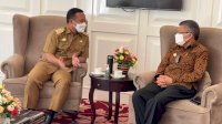 Temui Plt Gubernur, Taufan Pawe Laporkan Kebutuhan Vaksin Dosis I di Kota Parepare
