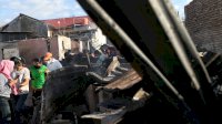 Si Jago Merah Hanguskan 110 Rumah Milik Warga di Makassar