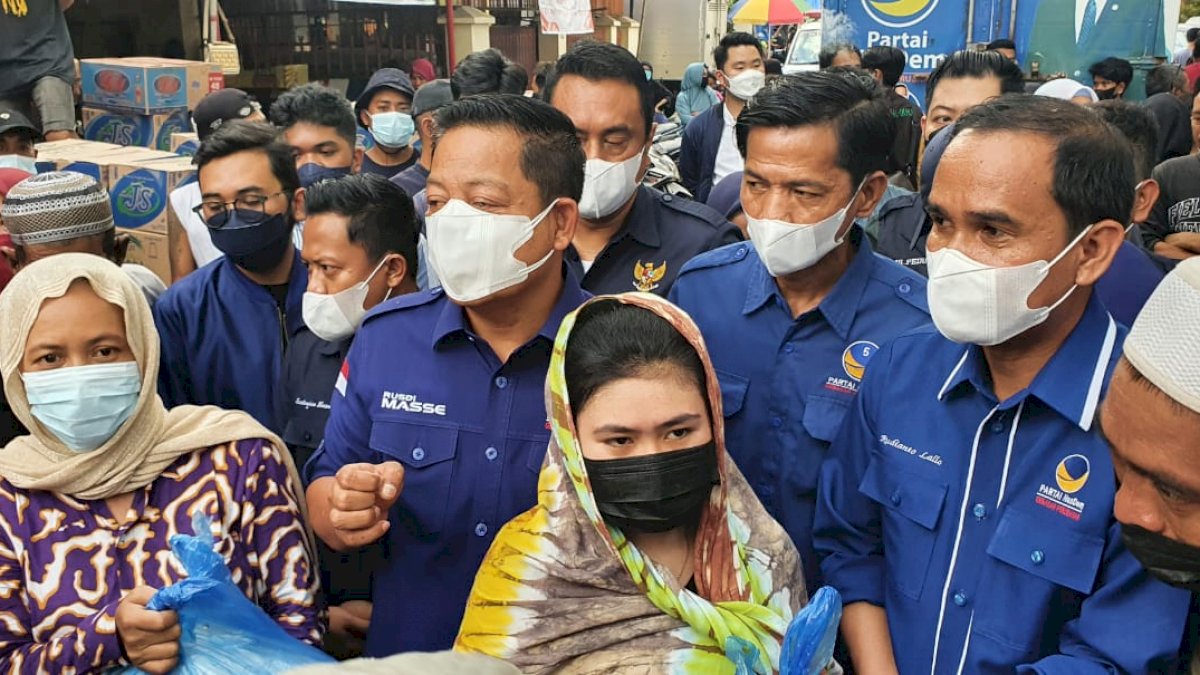 Deretan Bantuan RMS ke Korban Kebakaran di Makassar, Mulai Beras 4 Ton Hingga Genset