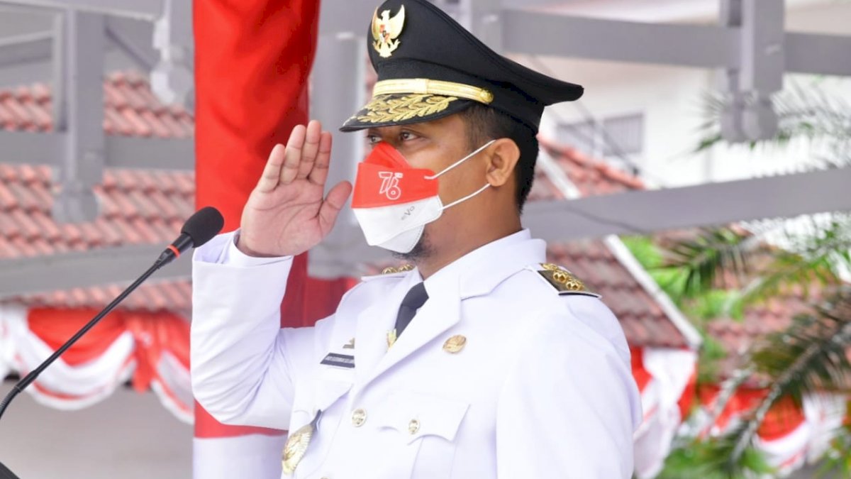 Plt Gubernur Sulsel Harap Peringatan HUT Ke-76 RI Jadi Momentum Gotong Royong Melawan Covid-19