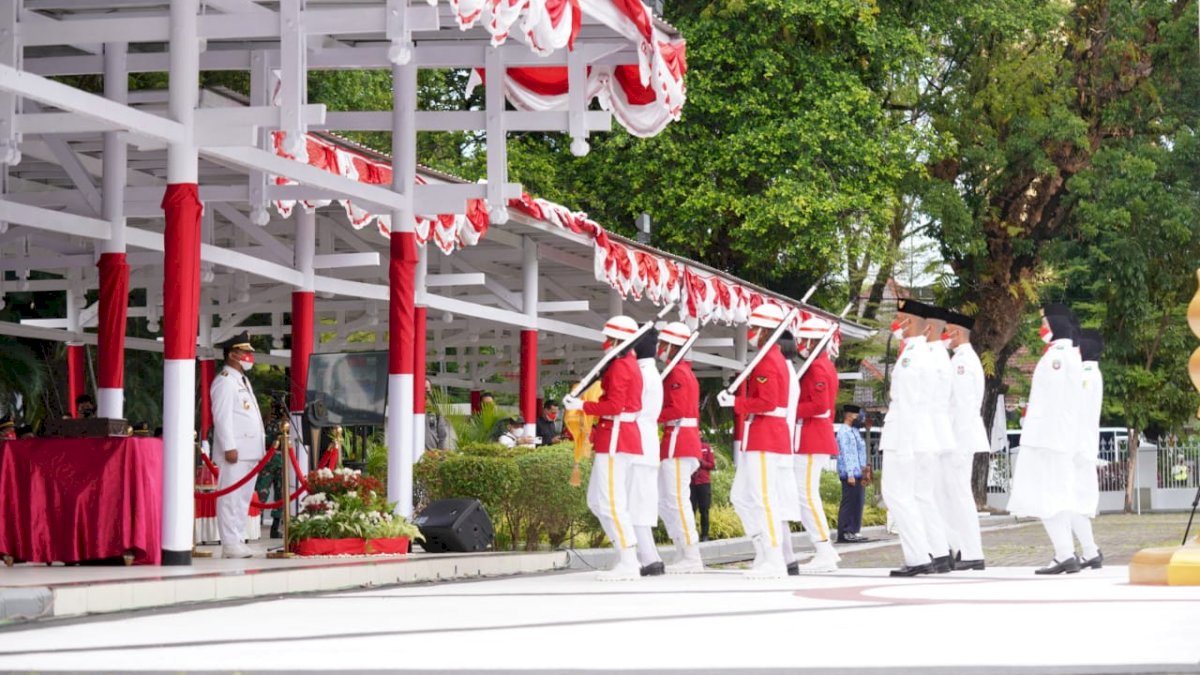 Jadi Irup HUT RI, Plt Gubernur Sulsel: Selalu Berdoa Keluar dari Masa Sulit Pandemi