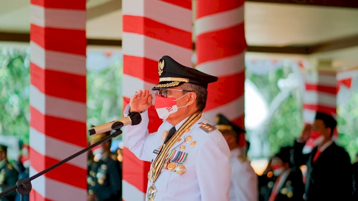 Taufan Pawe Jadi Inspektur Upacara Hari Kemerdekaan RI