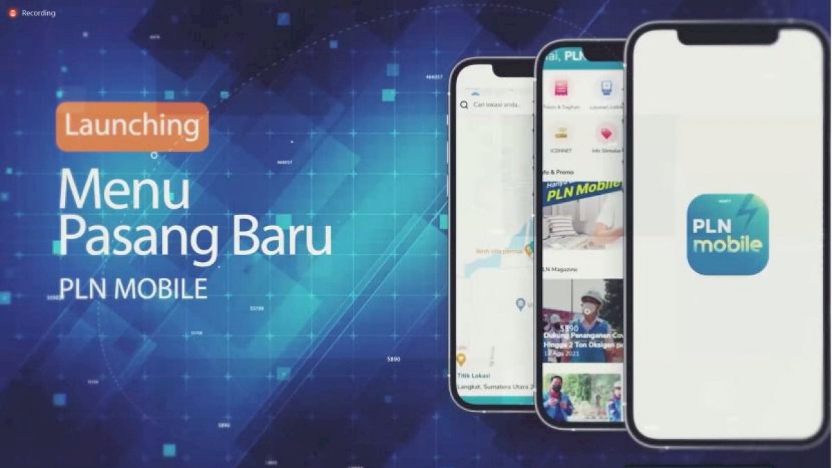Merdeka Bersama PLN, Layanan Pasang Baru Melalui PLN Mobile