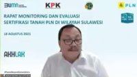 PLN Perkuat Koordinasi dengan KPK dan BPN 6 Provinsi se-Sulawesi