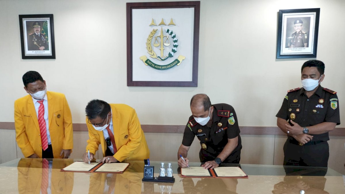 Rektor UNM dan Kejati Sulsel Jalin Kerjasama