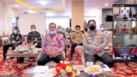 Rakor PTM Bersama Menko Marves, Plt Gubernur Sulsel Minta Walikota dan Bupati Buka PTM Kapasitas 50% Pada PPKM Level 1-3