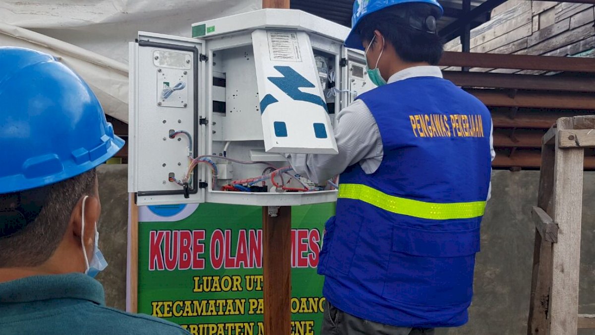 Berkat SPLU PLN, Pembuatan Kapal Nelayan di Majene Lebih Cepat dan Efisien