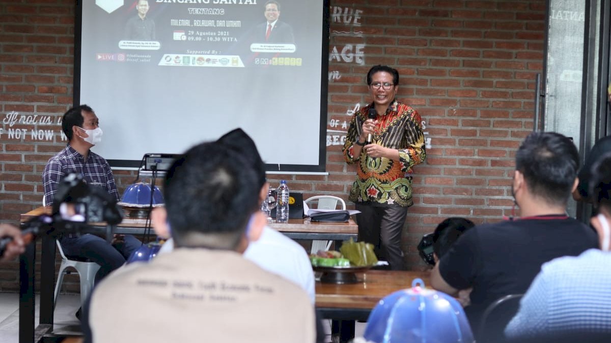 Sharing Session, Jubir Presiden Fadjroel Rachman – Dokter Fadli Ananda Bahas Milenial, Kerelawanan, dan Masjid