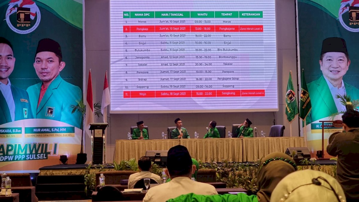 PPP Sulsel Bakal Gelar Muscab Serentak, Direncanakan September