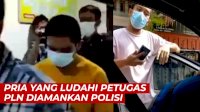 VIDEO: Pria yang Ludahi Petugas PLN Saat Menagih Tunggakan Diamankan Polisi