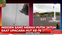 VIDEO: Insiden Sang Merah Putih Jatuh Saat Upacara HUT Ke-76, Bupati Konut Minta Maaf