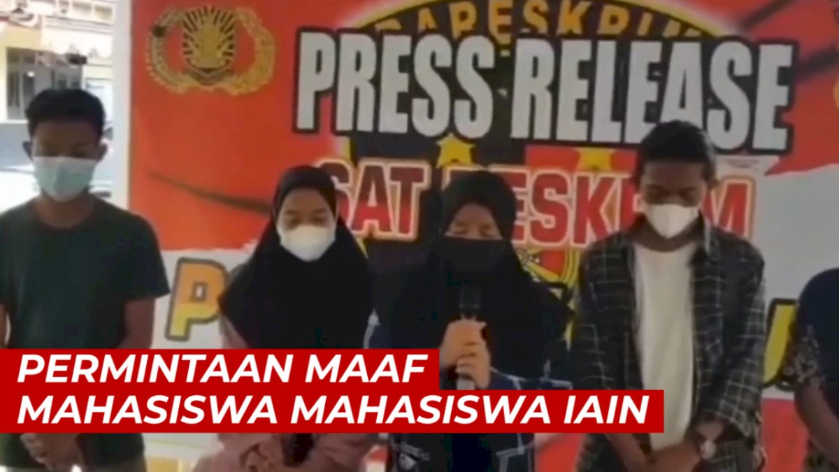 VIDEO: Permintaan Maaf Mahasiswa IAIN Palangkaraya yang Joget Sambil Injak Mobil Ambulans