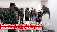 VIDEO: Nakes Wisma Atlet Izin ke Panglima TNI Ingin Jadi Tentara AL