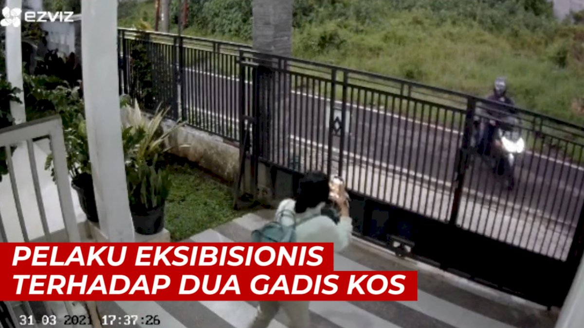 VIDEO: Bikin Geram, Pelaku Eksibisionis Terhadap Dua Gadis Kos