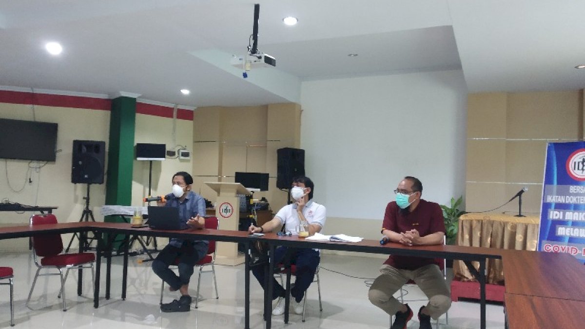 IDI Sulsel Sebut Kepatuhan Prokes dan Vaksinasi Penentu Penyelesaian Masalah Covid-19
