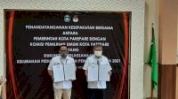 KPU-Pemkot Parepare Tandatangani MoU Tentang Kelurahan Peduli Pemilu dan Pemilihan