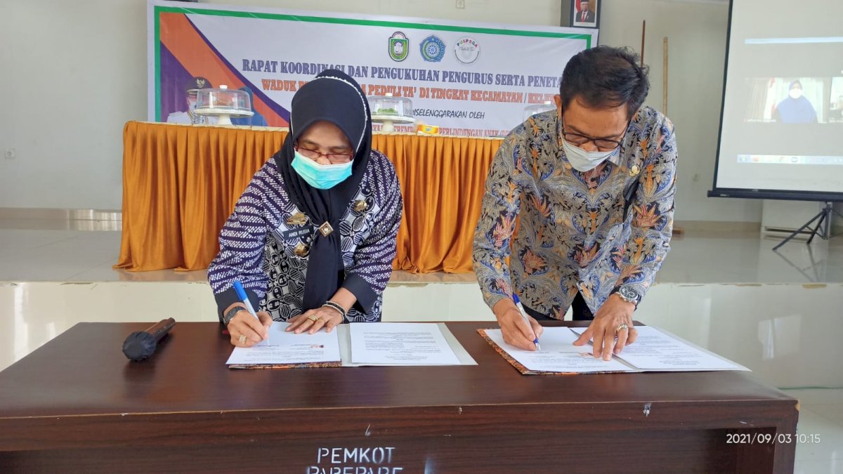 DP3A Parepare Kukuhkan Pengurus dan Tetapkan Waduk Peka Puspaga PeduliTa