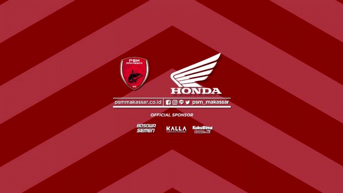 Honda Jadi Sponsor Utama di Dada Jersey PSM Makassar