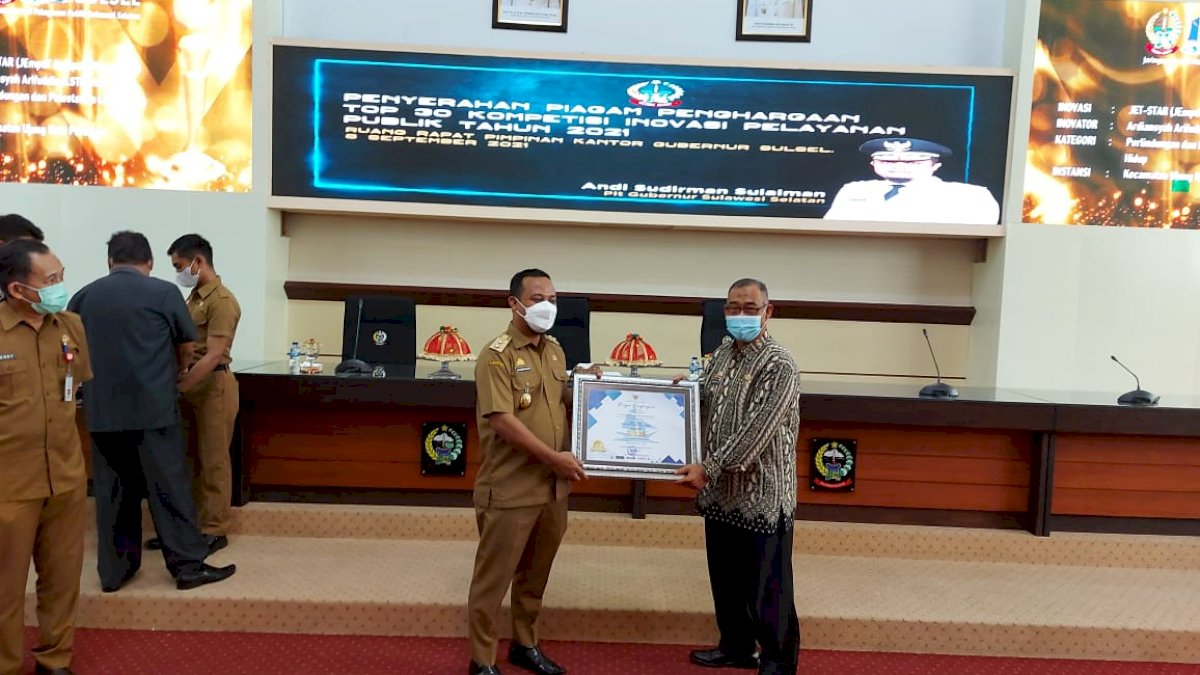 Inovasi JET-STAR Kecamatan Ujung Antar Parepare Capai Penghargaan Top 30 Inovasi