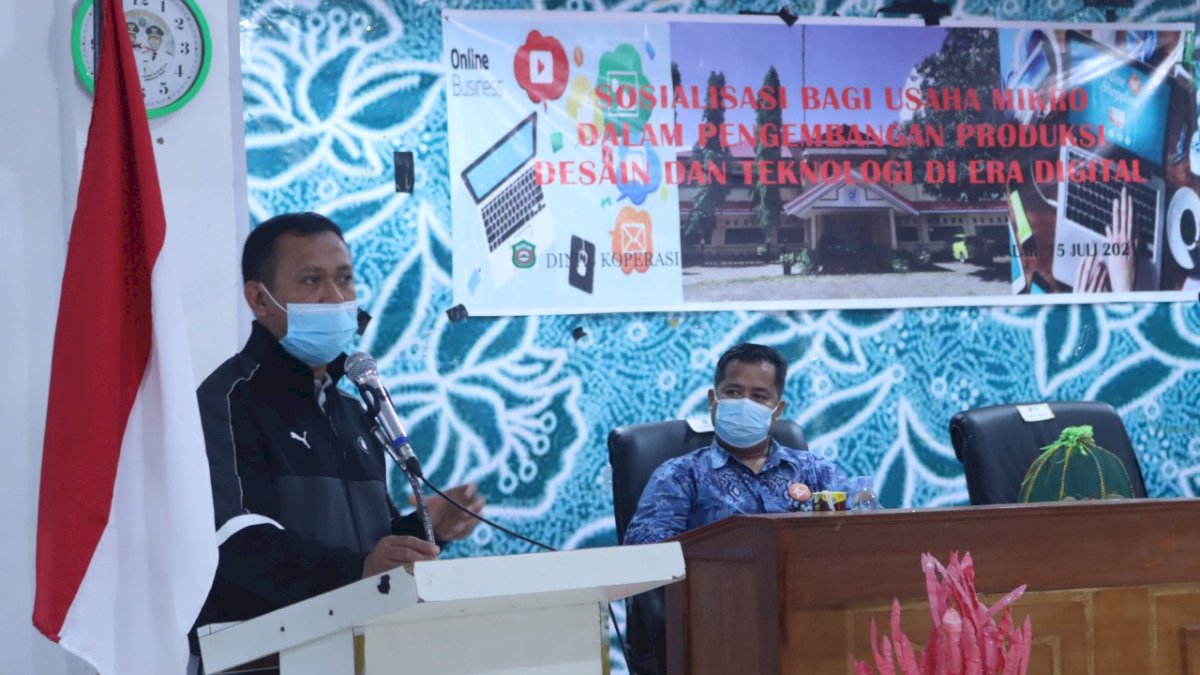 Penguatan UMKM di Tengah Pandemi, Bupati Takalar Edukasi Pengusaha Mikro