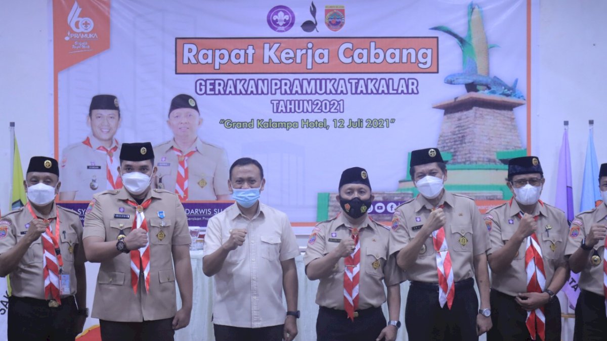 Bupati Takalar Buka Raker Kwarcab Masa Bakti 2020-2025