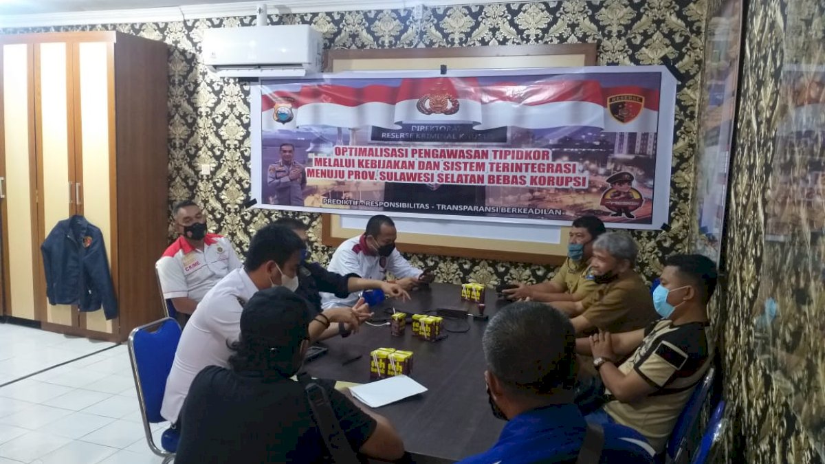 Polda Sulsel Wacana Luncurkan Aplikasi Untuk Mempermudah Masyarakat Lapor Dugaan Tidpikor