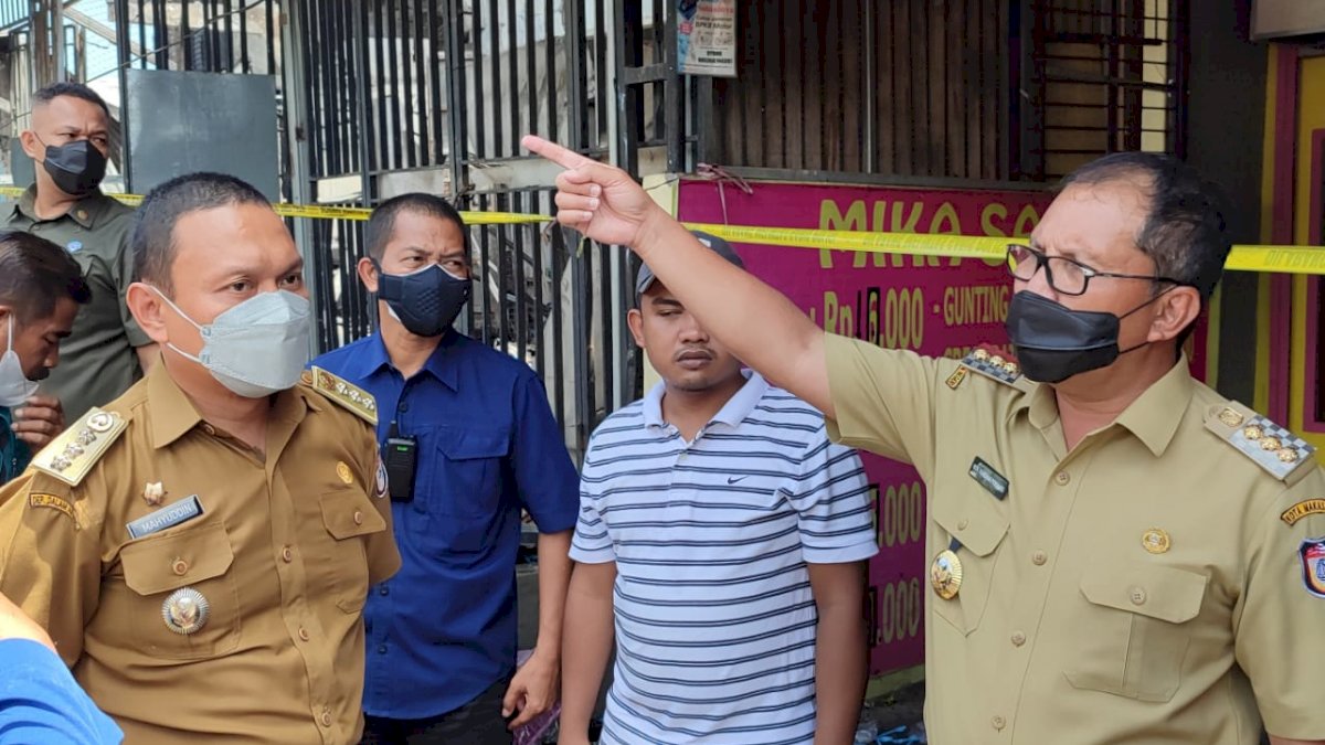 Kunjungi Kebakaran Depan GOR Sudiang, Danny: Waspada Instalasi Listrik yang Rentan