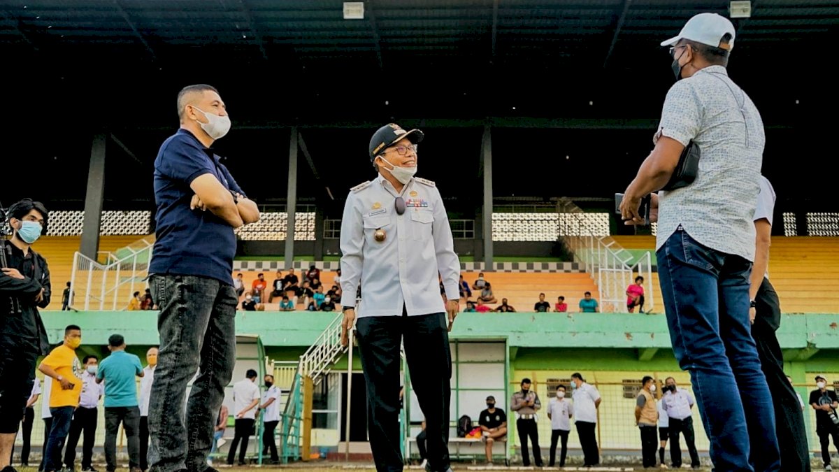 CEO PSM Tinjau Langsung Kondisi Stadion Gelora Bj Habibie