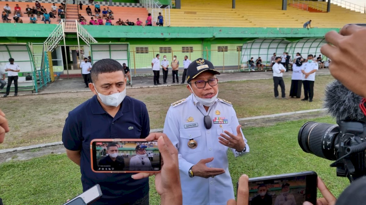 Taufan Pawe Komitmen Jadikan Parepare Kota Persepakbolaan