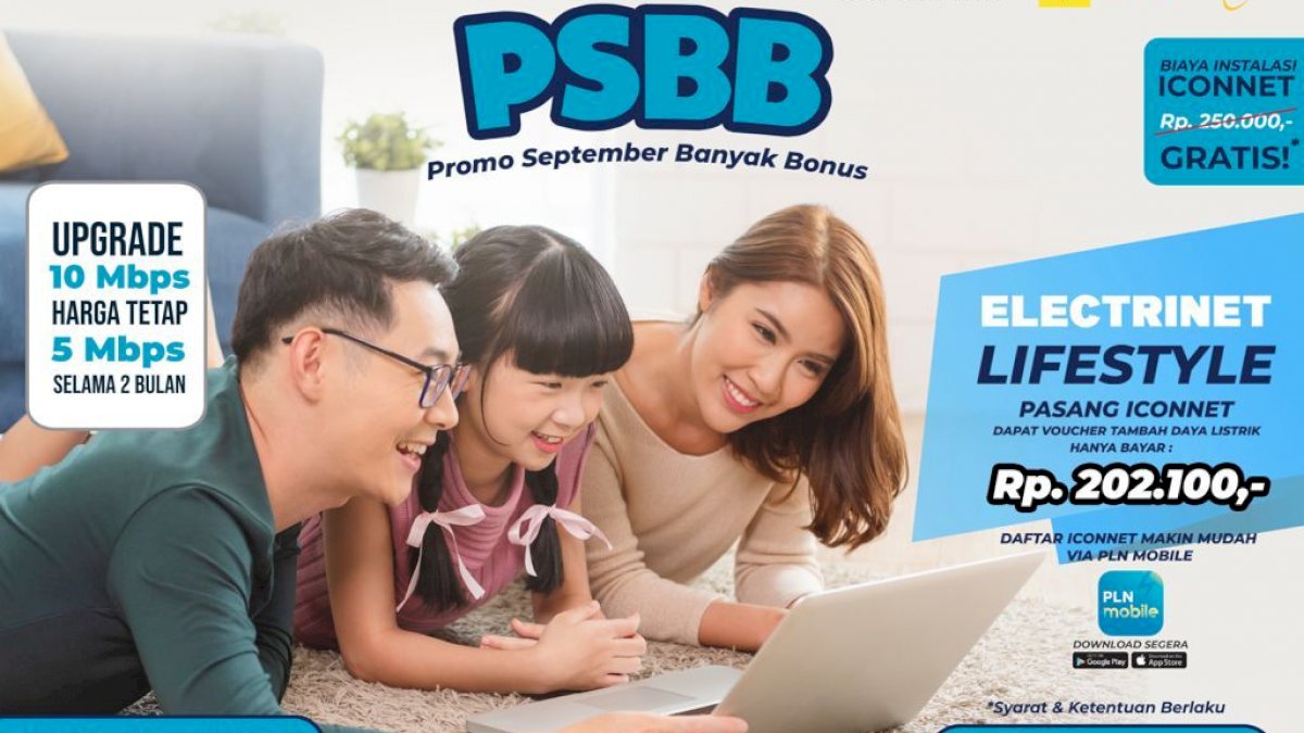 Pasang ICONNET, Nikmati Promo Biaya Tambah Daya Hanya Dua Ratus Ribuan