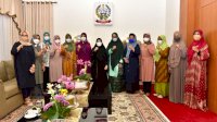 Naoemi Octarina Terima Kunjungan Silaturahmi Istri Kemenpora dan Istri Bupati Wajo