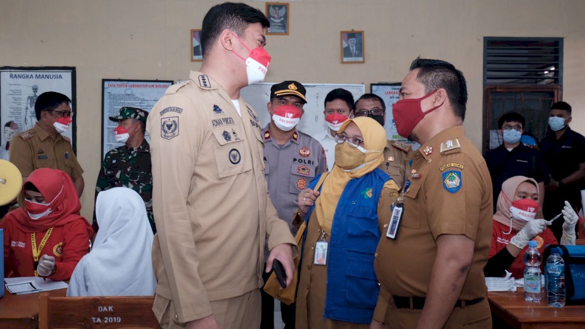 Cakupan Vaksinasi Pelajar di Gowa Capai 10.600 Siswa