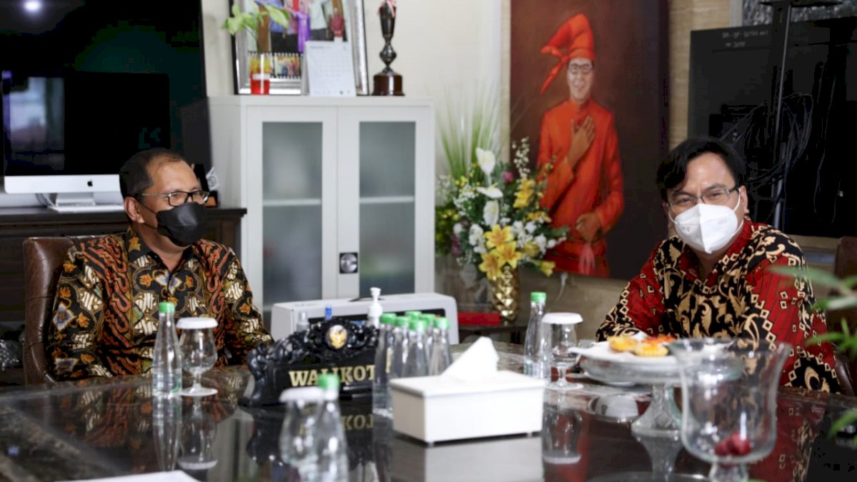 Dewan Pengawas BPJS Kesehatan Temui Wali Kota Danny