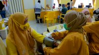 Vaksinasi Golkar Bone Terapkan Protokol Kesehatan Ketat