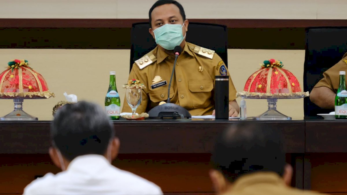 Covid-19 Melandai, Plt Gubernur Perintahkan Kontrol BOR Rumah Sakit