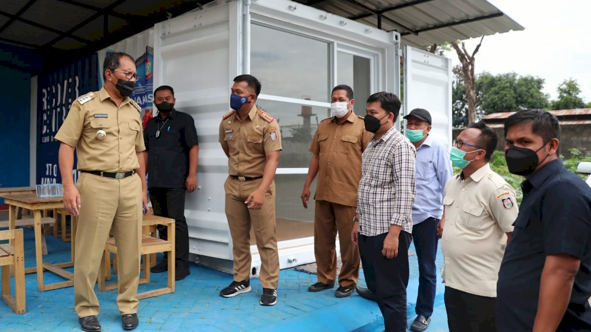 Danny Sidak Kesiapan Kontainer Makassar Recover, 3 Kecamatan Jadi Percontohan