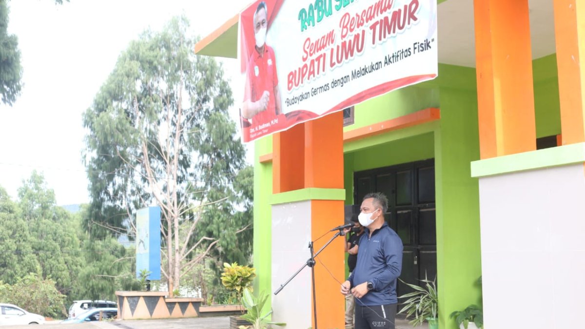 Bupati Lutim Minta Pegawai Dinkes Jadi Agen Perubahan di Tengah Pandemi
