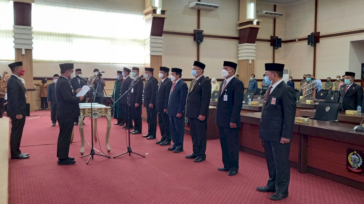 Plt Gubernur Sulsel Resmi Lantik 10 Pejabat Eselon II Pemprov Sulsel