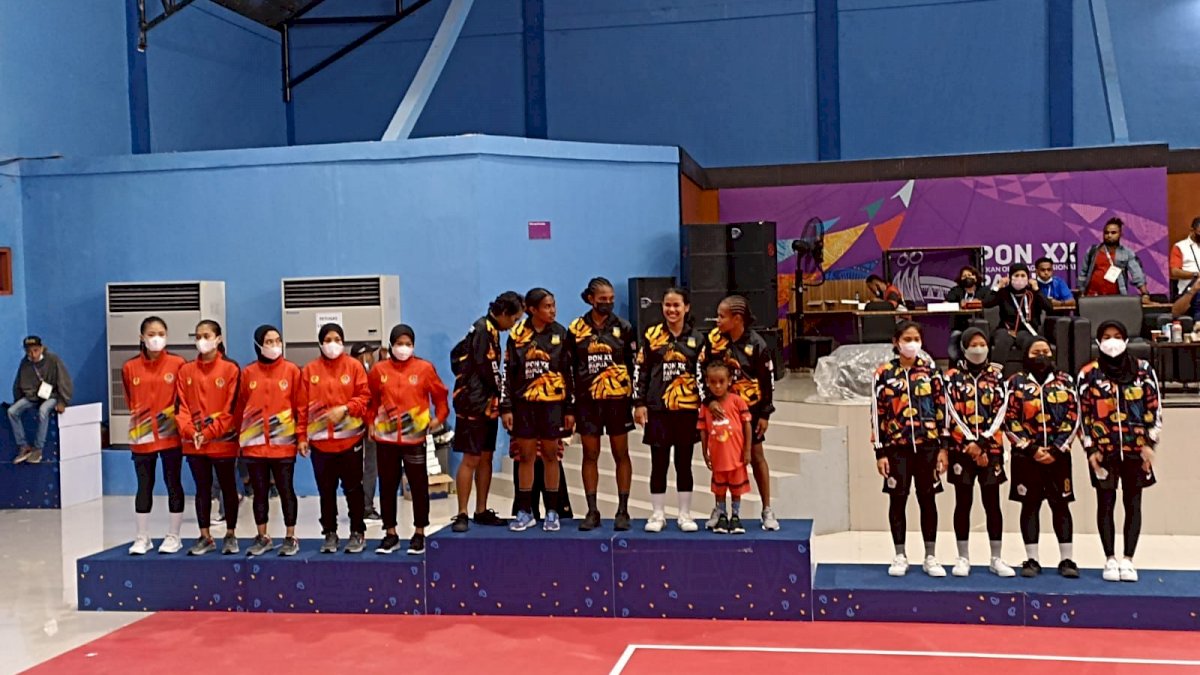 Medali Pertama Kontingen Sulsel dari Cabor Sepak Takraw