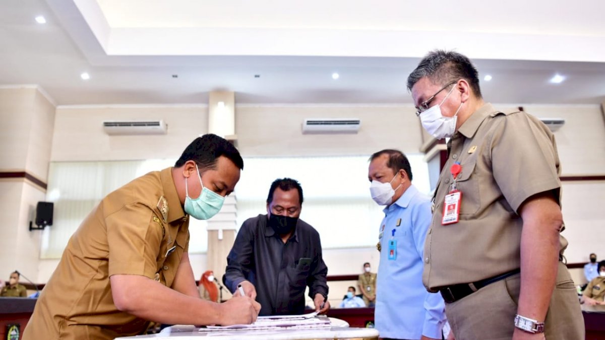 Kanwilkumham dan Dinsos MoU Pembinaan Warga Lapas, Plt Gubernur Sulsel Harap Ada Sertifikasi Pembinaan