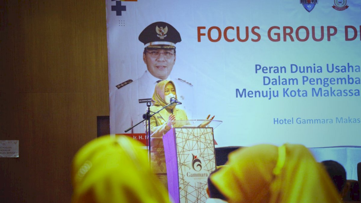 Wawali Fatma Buka Resmi FGD Harap SDC Bersinergi Dengan Program Pemkot Makassar