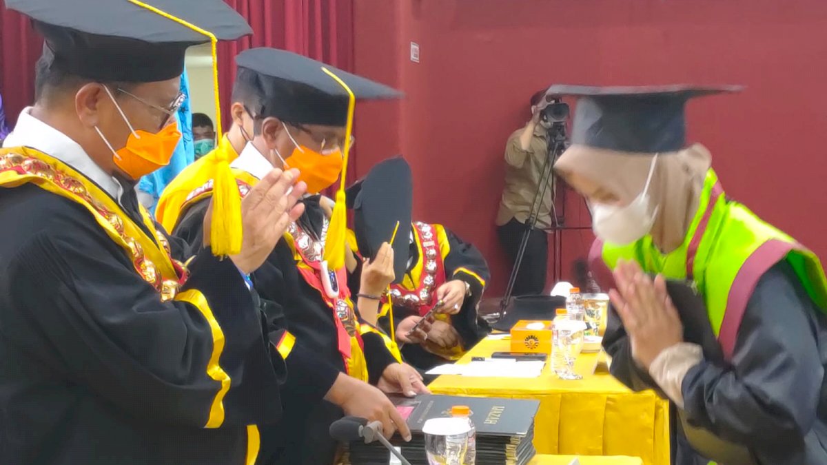 UNM Kembali Wisuda 1.000 Mahasiswa Periode September 2021