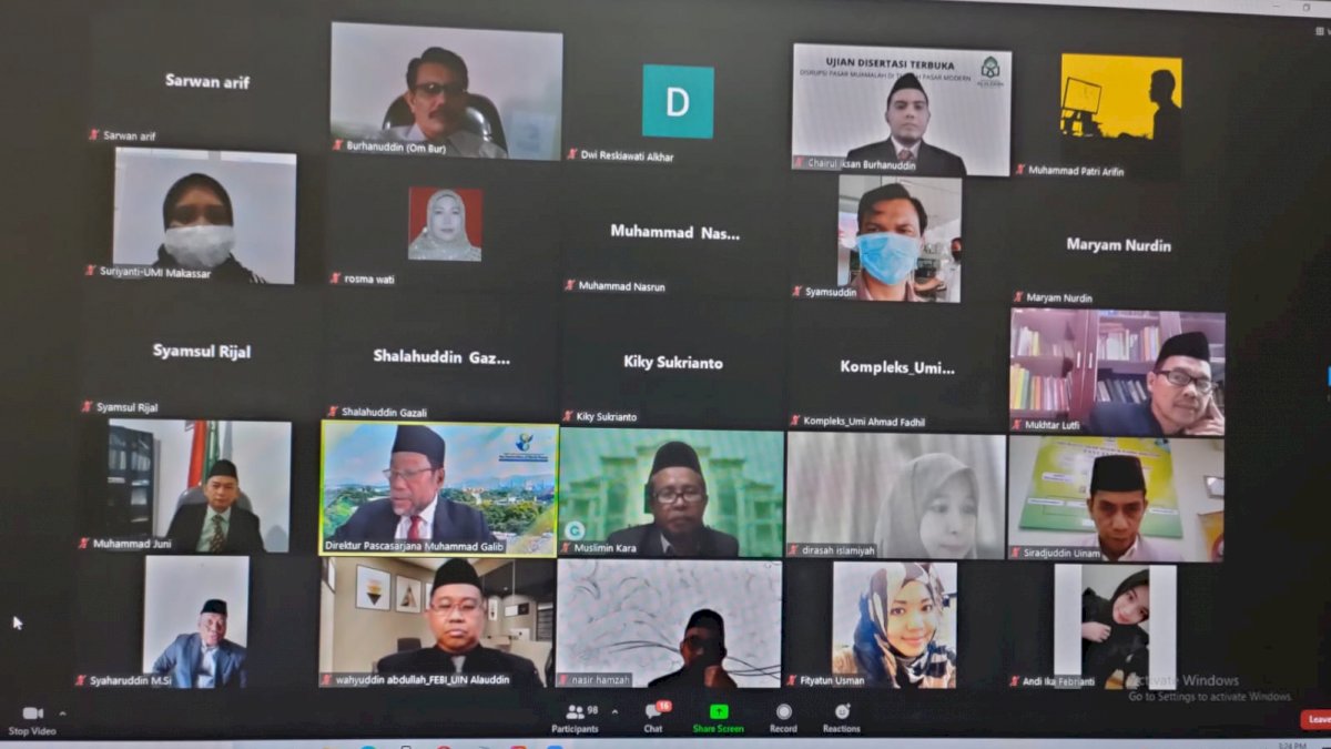 Teliti Disrupsi Pasar Muamalah di Tengah Pasar Moderen, Chairul Iksan Burhanuddin Raih Gelar Doktor Bidang Ekonomi Islam 