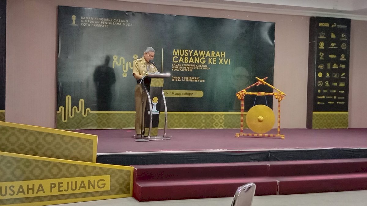 Buka Muscab HIPMI Ke XVI, Taufan Pawe Pesan Ini