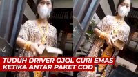 VIDEO: Emak-emak Ini Tuduh Driver Ojol Curi Emas Ketika Antar Paket COD