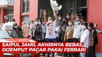 VIDEO: Saipul Jamil Akhirnya Bebas, Dijemput Pacar Pakai Ferrari