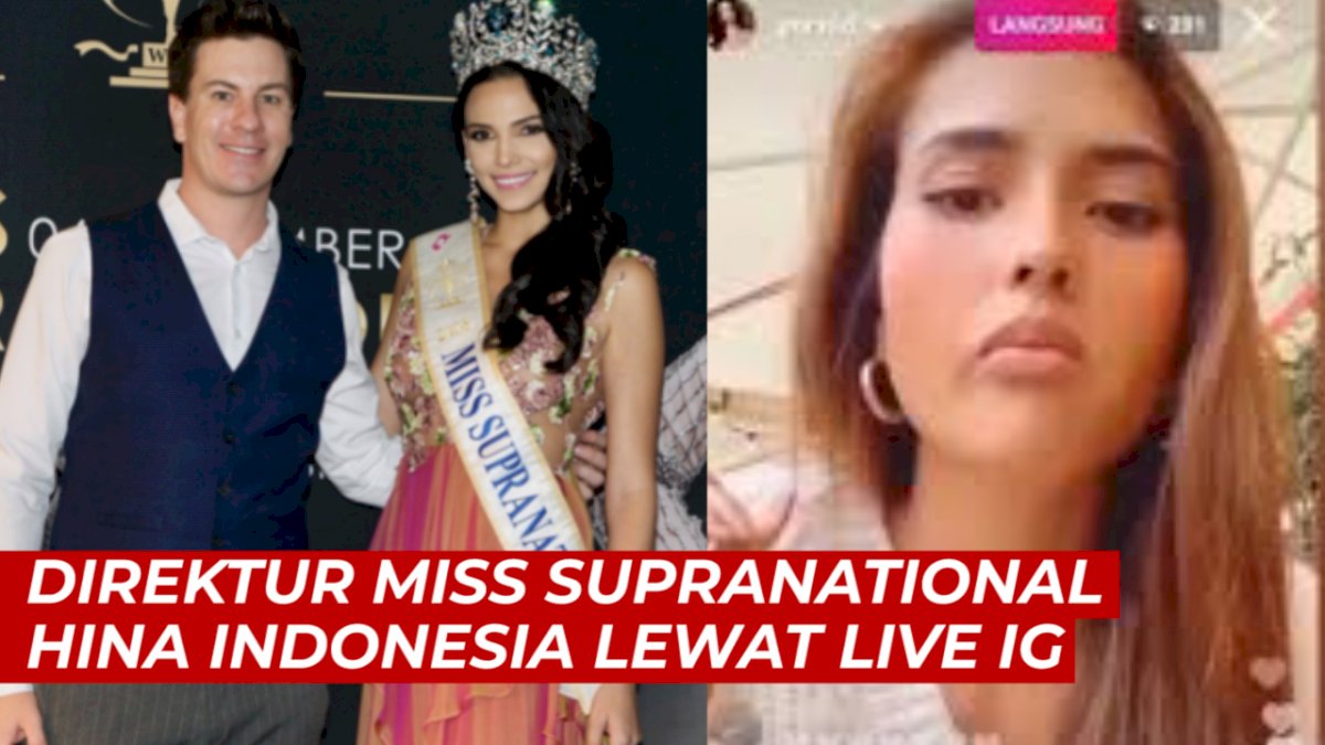 VIDEO:Direktur Miss Supranational Diduga Hina Indonesia Lewat Live Instagram