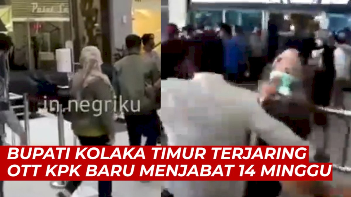 VIDEO: Bupati Kolaka Timur Terjaring OTT KPK Baru Menjabat 14 Minggu
