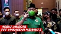 VIDEO: Arena Muscab PPP Makassar Memanas, Rachmat Taqwa Mengamuk