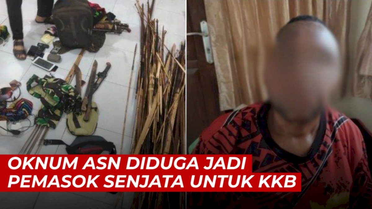 VIDEO: Polisi Tangkap Oknum ASN di Papua, Diduga Jadi Pemasok Senjata untuk KKB